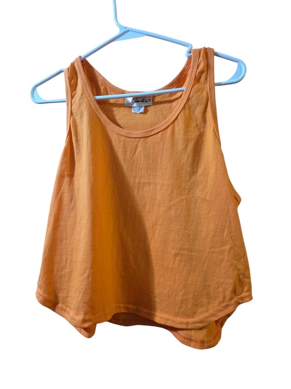 Marika Orange Tank Top Woman's Size S/M